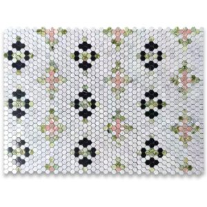 c31f79xp-carrara-white-marble-1-inch-hexagon-starlight-mosaic-tile-w-norwegian-rose-pink-polished_01